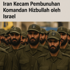 Israel Bunuh Komandan Hizbullah ilustrasi suasana ketegangan Iran dan Israel setelah ancaman balasan
