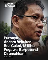 Purbaya ancam Bea Cukai saat konferensi pers di kantor pemerintah